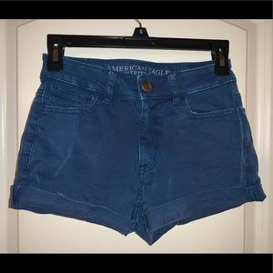 american eagle super stretch jean shorts
